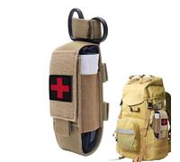 Poche pour garrot, Accessoires de survie portables, étanches et résistants, pochette pour ciseaux de traumatologie et outils de survie, pour les activités de plein air, randonnée, escalade, voyage, sa