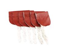 Poche pour table de billard, poches de table de billard en PU, 6 pièces de rechange pour poches de billard, supports de filet de billard professionnels, filets pour sacs à brosses accessoire pour l