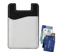 Poche pour téléphone portable - Empêche les dommages causés par les cartes, portefeuille de téléphone collant pour l'arrière des téléphones | Porte-cartes résistant à l'usure avec couche intérieure