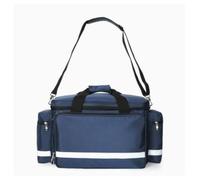 Poche Secours Polyvalente avec Compartiment Principal Zippé et Diviseurs Internes pour s Équipements Adaptée aux Infirmiers et Personnel Paramédical en Déplacement, Bleu Foncé, Extra Large
