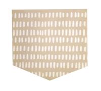 Poche thermocollante taupe 2-en-1 Bâtons 9,5 x 10,