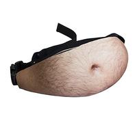 Poche Ventre De Bière pour Hommes Femmes Papa Sac Banane Sac De Ceinture Multifonctionnel Sacoche pour la randonnée d'entraînement en Plein air