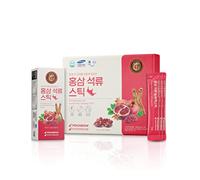 Pocheon - Bâton d'extrait de ginseng rouge coréen et de grenade - 300 ml (10 ml x 30) - Panax coréen - Support immunitaire naturel - Sans sucre ajouté