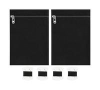 Poches à coudre, 2 pièces, sac de sécurité anti-vol | poche latérale sécurisée avec fermeture à glissière et 4 bobines de fil | pour veste manteau sweat chemise robe sweat à capuche Magli