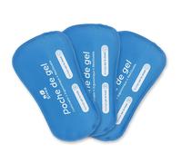 Poches de gel ergonomique bain dérivatif grand format - 3 unités