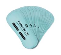 Poches de gel ergonomique bain dérivatif petit format - 12 unités