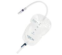 Poches De Jambe Ugo (X10) - Poches De Drainage Urinaire/Cathéter, Robinet En T Ou À Levier Avec Doublure En Tissu Doux (Pack De 10)
