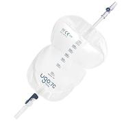Poches De Jambe Ugo (X10) - Poches De Drainage Urinaire/Cathéter, Robinet En T Ou À Levier Avec Doublure En Tissu Doux (Pack De 10)