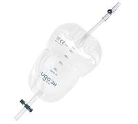 Poches De Jambe Ugo (X10) - Poches De Drainage Urinaire/Cathéter, Robinet En T Ou À Levier Avec Doublure En Tissu Doux (Pack De 10)