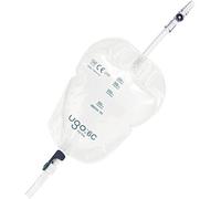 Poches De Jambe Ugo (X10) - Poches De Drainage Urinaire/Cathéter, Robinet En T Ou À Levier Avec Doublure En Tissu Doux (Pack De 10)