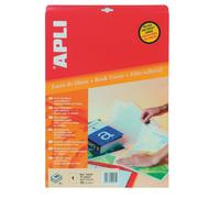 Pochette 10 feuilles transparentes adhésives - A3+