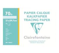 Pochette 12 calques satin Clairefontaine A4 70 - 75g