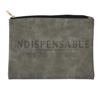 Pochette 20x15 cm MEN vert Sauge