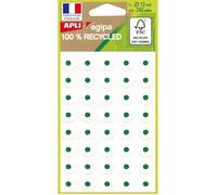 APLI Pochette 101342 – 240 œillets blancs 100% recyclé Ø 13 mm