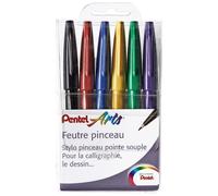 Pochette 6 Feutres Pinceau Set Funny