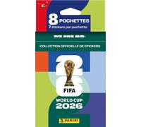Panini Coupe du Monde DE LA FIFA 2026 Stickers - Blister 8 Pochettes