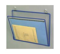 Pochette à accrocher transparente PVC sans reflets L340xH255 mm 5 pièces/sachet TARIFOLD