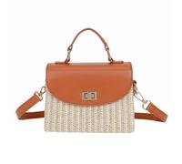 Pochette à Bandoulière pour Femme Chic Bicolore Gallantry Marron Marron