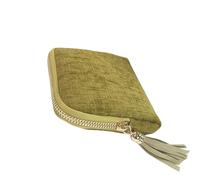 Pochette à bijoux - Sac à main à fermeture éclair avec pompon de 18 cm, étui de rangement portable souple, sac de rangement élégant | Organisateur de bijoux de voyage pour femmes et filles, bracelets,