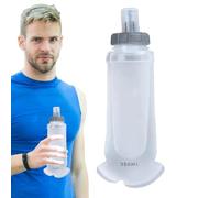 Pochette à boisson portable, conteneur de liquide flexible, remplissage rapide avec réservoir, authentique cantine de randonnée thermoplastique, anti-poussière avec clip, pack d'alpinisme, jogging