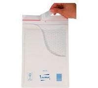 Pochette à bulles d'air kraft blanc 180 x 260 mm MailLite 92 g - Carton de 100 - Blanc - Jovipack