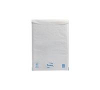 Pochette à bulles d'air kraft blanc 300 x 440 mm MailLite 92 g - Carton de 75 - Blanc -