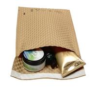 Pochette à bulles papier kraft brun 100 x 165 La Couronne - Lot de 200