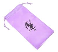 Pochette à Chaussures de Danse en Satin pour Filles, Violet | Fermeture à Cordon, Intérieur Spacieux, Rangement Soigné pour Ballet, Jazz, Entraînement et Valise