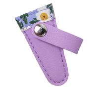 Pochette à ciseaux - 12 x 3 cm en cuir synthétique | Étui de rangement