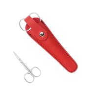 Pochette à ciseaux - Étui à ciseaux de salon, sac à outils de barbier, étui de rangement de coiffeur | Pochette en cuir PU durable avec plusieurs emplacements, housse de protection pour ciseaux pour