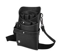 Pochette à Ciseaux Pour Coiffeur Avec Ceinture, Sac à Outils Sac De Taille Avec Ciseaux De Coiffure Portables, Sac De Rangement Pour Peigne Tondeuse à Cheveux Pour Outils De Coiffure(Noir)