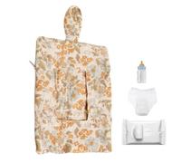 Pochette à Couches - Sac de Rangement Accrochable pour Poussette et Changes,Pochette à Lingettes - pour Poussette Landau Berceau à la Maison Voyage Extérieur Marche Randonnée et Rangement