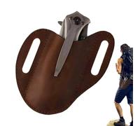 Pochette à couteaux pliable pour ceinture en cuir pour homme | Ceinture fourreau en cuir pour couteaux pliants, la plupart des modèles de poche, Civivi, Kershaw, Homme, Transport quotidien