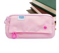 Pochette À Crayons Avec Fermeture Éclair Imperméable et Réutilisable | Grande Trousses À Crayons Scolaires Pour Scolaire Maquillage Artistique Salle de emmes