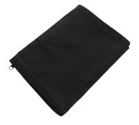 Pochette à Documents Noire en Tissu Oxford, Dossier de Classement | Format Simple et Soigné, pour Ranger Papiers et Accessoires, Usage Auto, Bureau, École, Merci Enseignants