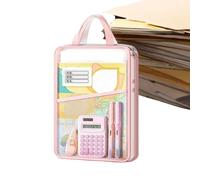 Pochette à documents,Sac De Classement A4 Réutilisable Portable - Pochette De Rangement Pour Fournitures | Pour Bureau École Puzzles Voyage Salle De Classe Maison Étudiant Devoirs Projet Reçus Papier