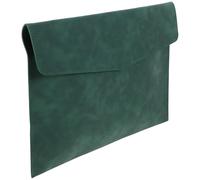 Pochette à Dossiers A4 en Simili Cuir Vert, Rangement de Documents