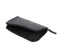 Pochette à Fermeture Éclair Noir de Rangement pour Outils en Feutre