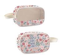 Pochette à fermeture éclair pour femme avec inscription « Dieu Praise Jésus », Sac Loves Jesus, Sacs cosmétiques