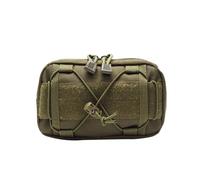 Pochette à fourrage Sac Banane, Pochette for Outils, équipement, Gadget, Sac de Sport en Plein air pour Randonnée en Plein Air Camping Chasse(Green)