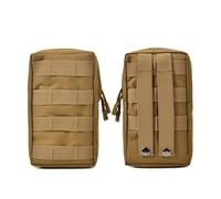 Pochette à fourrage Sac de Camping en Tissu Oxford for Voyage en Plein air pour Randonnée en Plein Air Camping Chasse(Khaki)