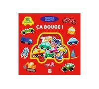 Pochette à gommettes : Ça bouge ! - Collectif - Le Ballon Eds - broché - Document jeunesse