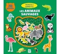 Pochette à gommettes - Les animaux sauvages Collectif (Auteur)