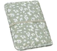 LÄSSIG Pochette de change Leo – matelas à langer, compartiment lingettes – kaki clair