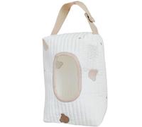 Pochette à lingettes rechargeable - porte-bébé de grande capacité pour le shopping, les voyages avec fonction d'accès facile, pochettes pour lingettes humides pour les promenades, motif imprimé