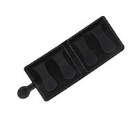 Pochette à Médiators en Cuir Noir, Accès Rapide pour guitare | Format Poche, pour Ukulélé et Basse, Surface Lisse, Style Chic, Pratique en Concert Busking