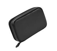 Pochette à médicaments de zippée avec flexible, Black | Construction en silicone, ouverture zippée pour l ' emballage et l ' accès, organisateur pour le camping et les voyages