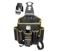 Pochette à Outils Ceinturée pour Électricien - Poche de Taille Multi-Poche pour Technicien Électricien | Ceinture Holster Utilitaire Légère pour Personnel de Travail Coiffeurs Couvreurs