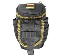 Pochette à outils électriques, sac de rangement utilitaire pour électricien, 18 x 11 x 8 cm, organiseur d'ustensiles en tissu Oxford, porte-outils compact, design multi-poches pour charpentier