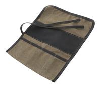 Pochette à Outils en Toile, Rouleau Pliant Poches et Fermoir | Rangement Organisé, Compartiments Multiples, pour Établi et Caisse, Transport Portable pour Douilles et Vis